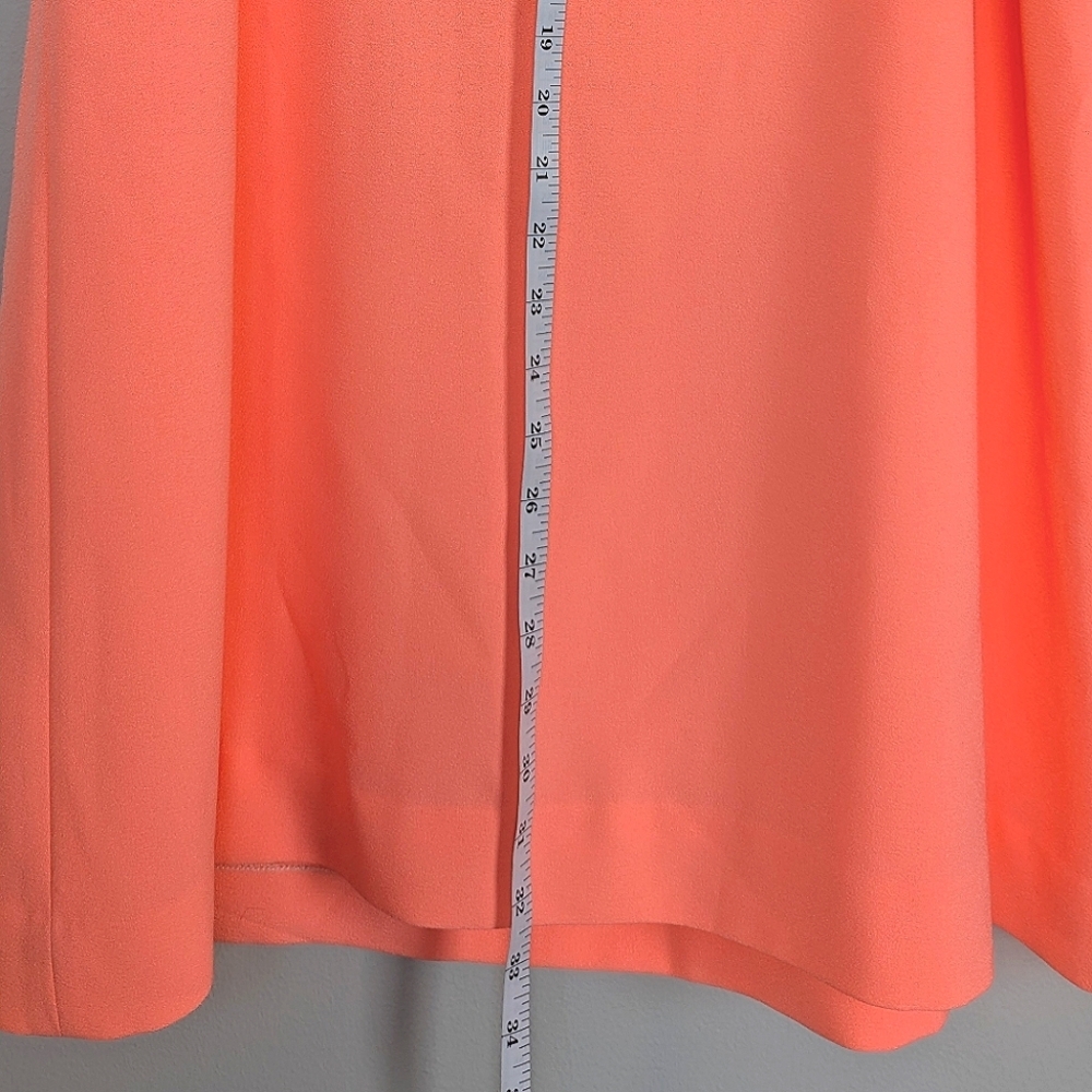 Lilly Pulitzer Mason Beaded Sleeveless Shift Mini Dress Coral Orange sz 6/ 8 - Picture 8 of 9